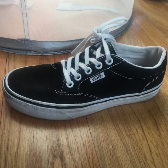 all black vans womens size 6